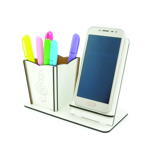 Porta celular personalizado com caneta