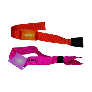 Pulseira TYVEK ajustável com chip RFID NFC