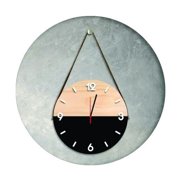 Relógio de Parede com Ampla Área para Promover