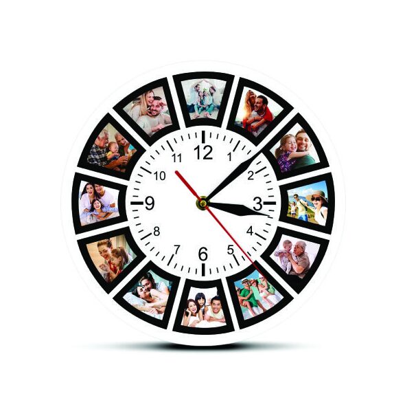Relógio De Parede Personalizado Com Sua Foto