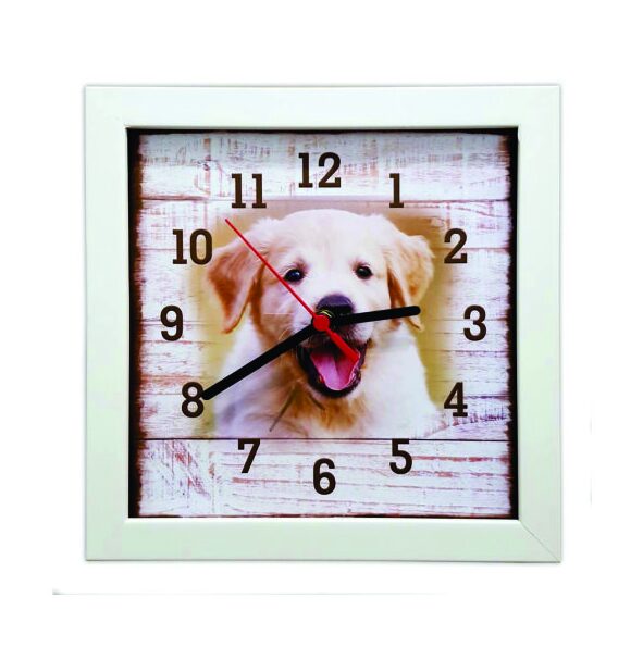 Relógio De Parede Personalizado Fotos Pets Animais Temas