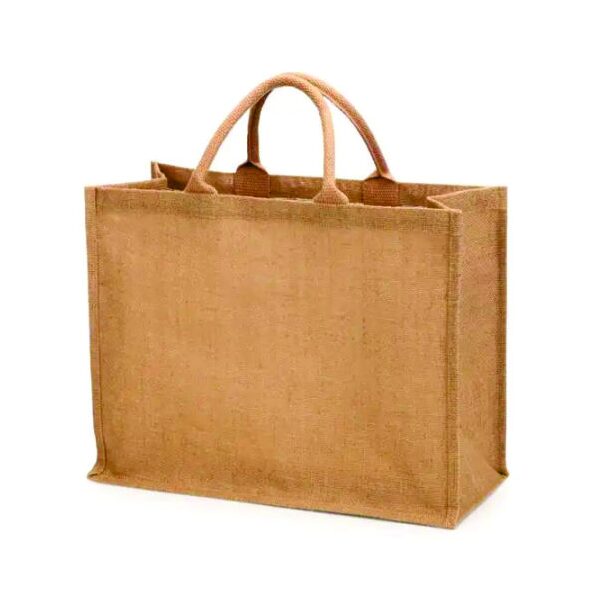 Sacola de Juta Rústica Personalizada