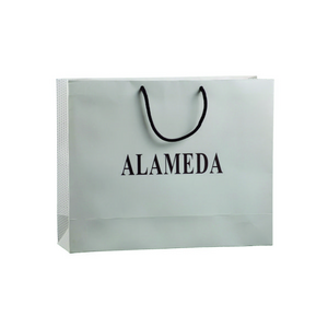 Sacola De Papel Com Alça De Cordão Personalizada