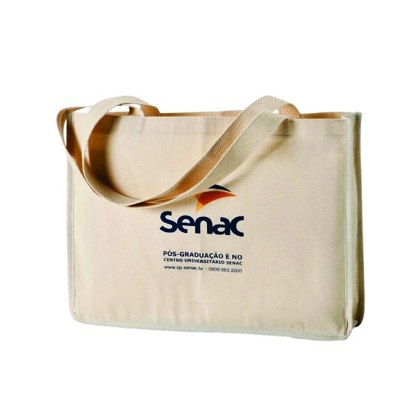 Sacola em Algodão Cru