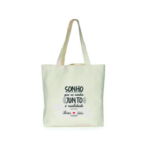 Sacola Personalizada Algodão Cru Ecobag Lembrancinha