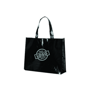 Sacola Tnt Metalizada Prata Pacote 20 Unidades