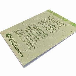 Card Papel Semente