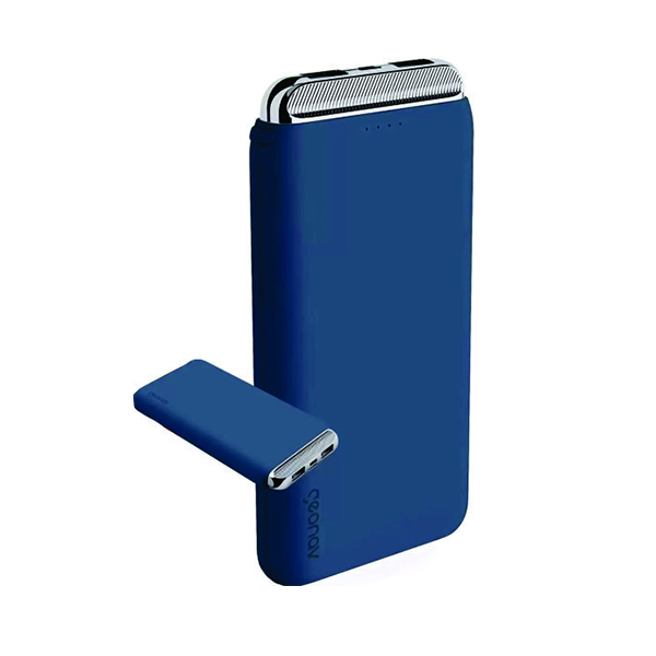Carregador de Celular Power Bank Azul