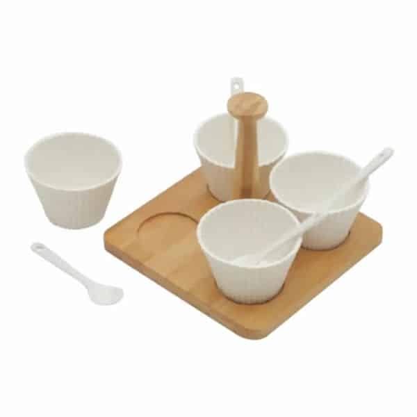 Conjunto para Servir Molhos Personalizados
