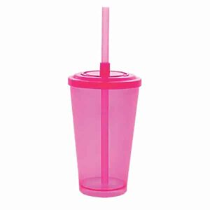 Copo Acrílico 500ml Com Tampa
