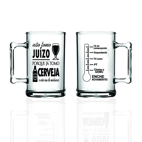 Copo de chopp personalizado