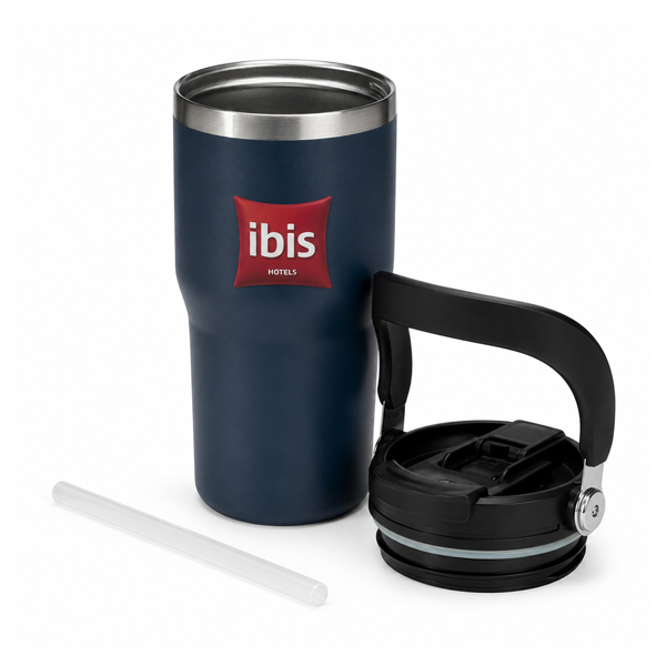 Copo Térmico com Tampa Personalizado