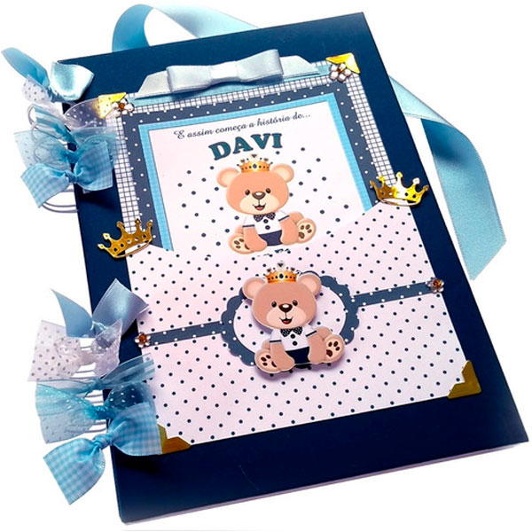Diário do bebê personalizado