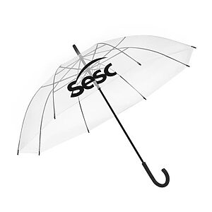Guarda chuva transparente personalizado