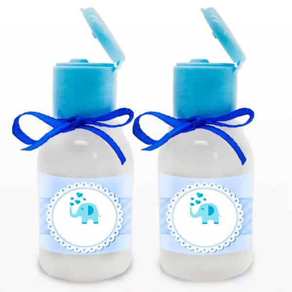Kit 100 Mini Sabonete Liquido Personalizado