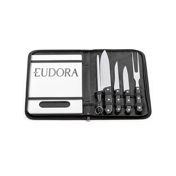 Kit Churrasco Tábua Faca e Garfo Personalizado