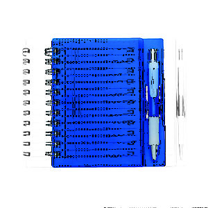 Kit caderno e caneta personalizado brinde
