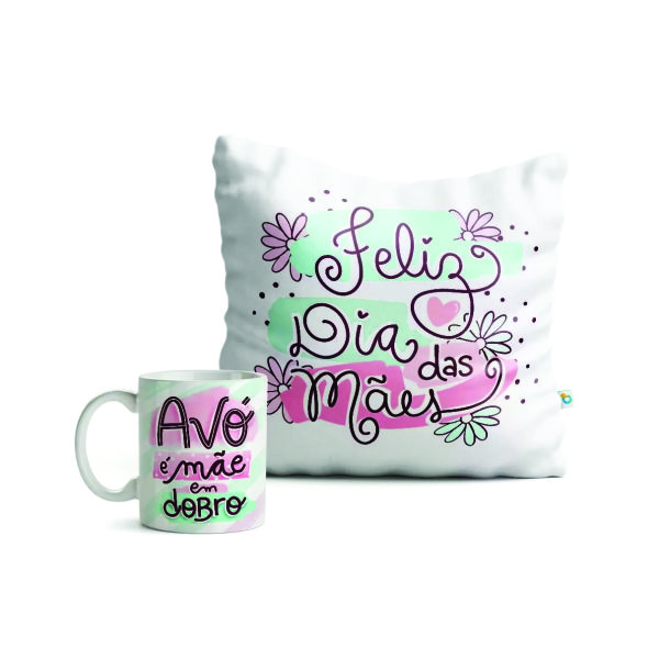 Kit caneca dia das mães