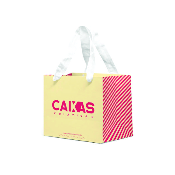 Kit com 50 Sacolas PP Personalizada