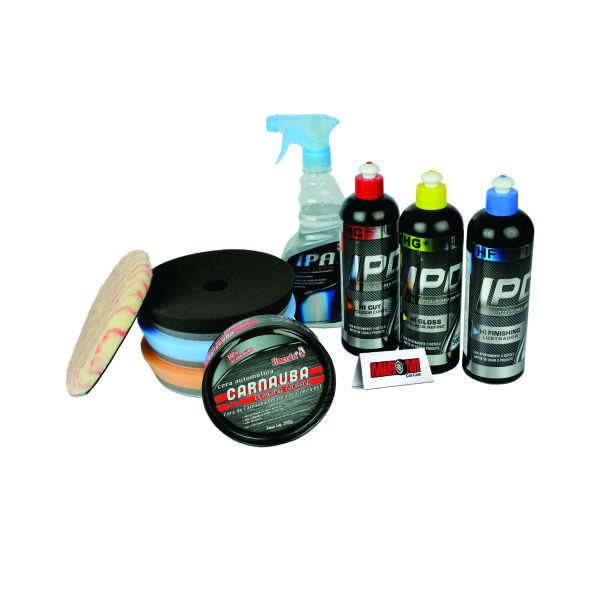 Kit polimento automotiva