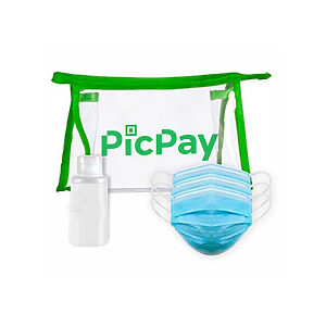 Kit proteção álcool e gel