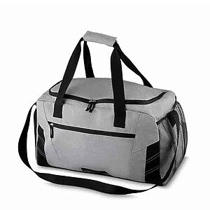 Mala Esportiva com Bolso Frontal e Lateral