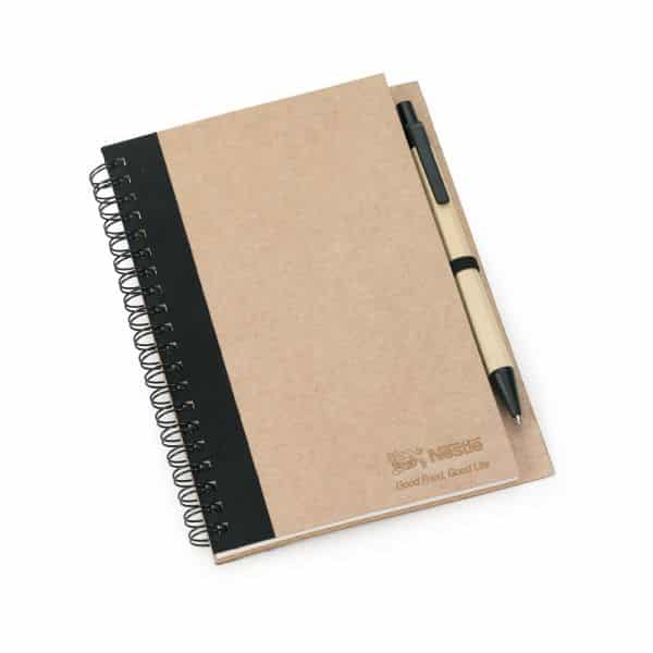 Mini Caderno Pocket Reciclato