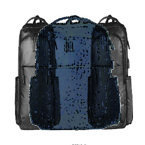 Mochila com Placa em Couro Sintético