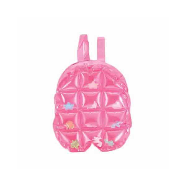 Mochila Inflável Transparente de Bolha