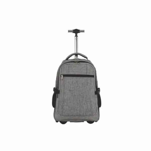 Mochila Mônaco com Rodinhas e USB Personalizada