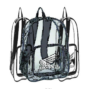 Mochila Plástica PVC Transparente Personalizada