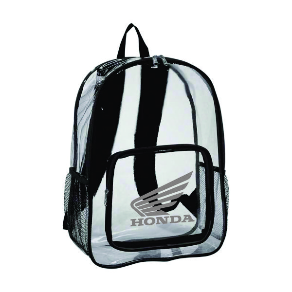 Mochila Plástica PVC Transparente Personalizada