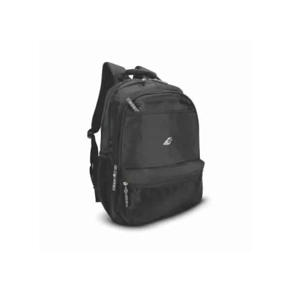 Mochila Preta em Polyester Escolar Personalizada