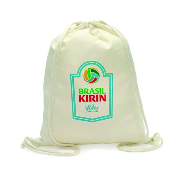 Mochila Saco Algodão Reciclado Personalizado