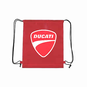 Mochila Saco Nylon Vermelha Personalizada