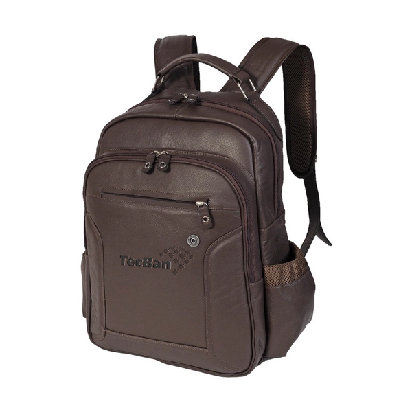 Mochila de Couro Masculina Personalizada