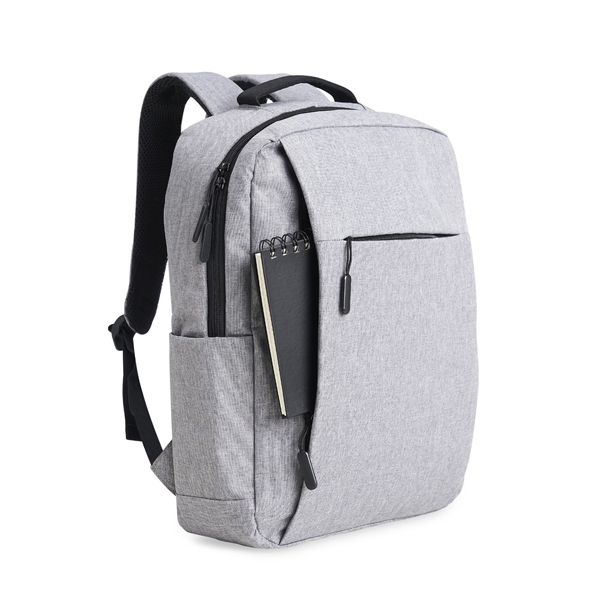 Mochila de Nylon USB 21L – Cinza