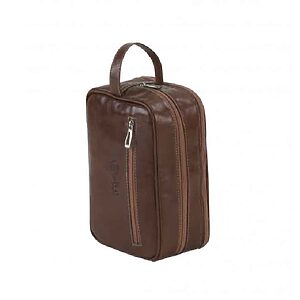 Necessaire De Couro Com Alça Personalizada Brindes