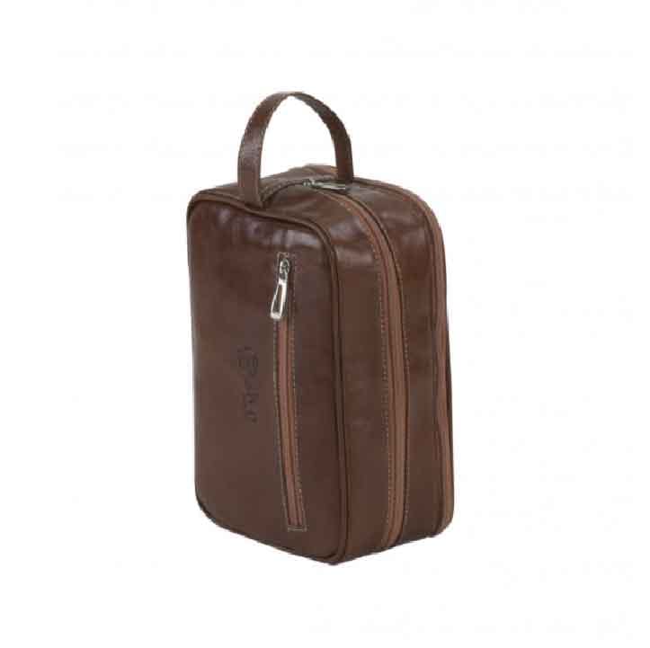 Necessaire De Couro Com Alça Personalizada Brindes