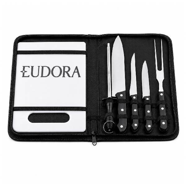 Kit Churrasco Tábua Faca e Garfo Personalizado
