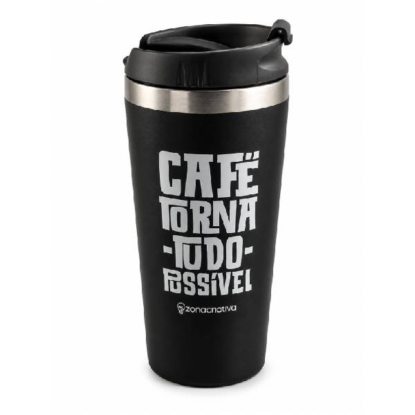 Copo térmico para café personalizado