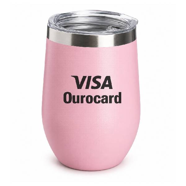 Copo térmico para viagem colorido personalizado brinde