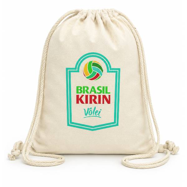 Mochila Saco Algodão Reciclado Personalizado