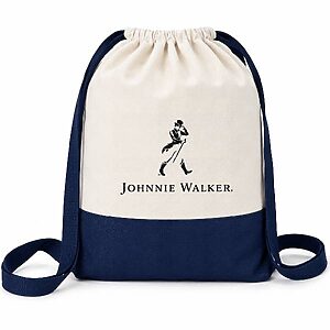 Sacola Tipo Mochila de Algodão Personalizada