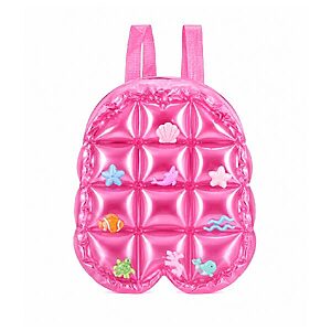 Mochila Inflável Transparente de Bolha