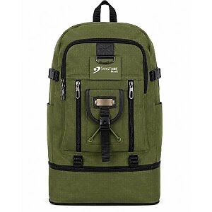 Mochila Grande Expansiva Viagem Camping