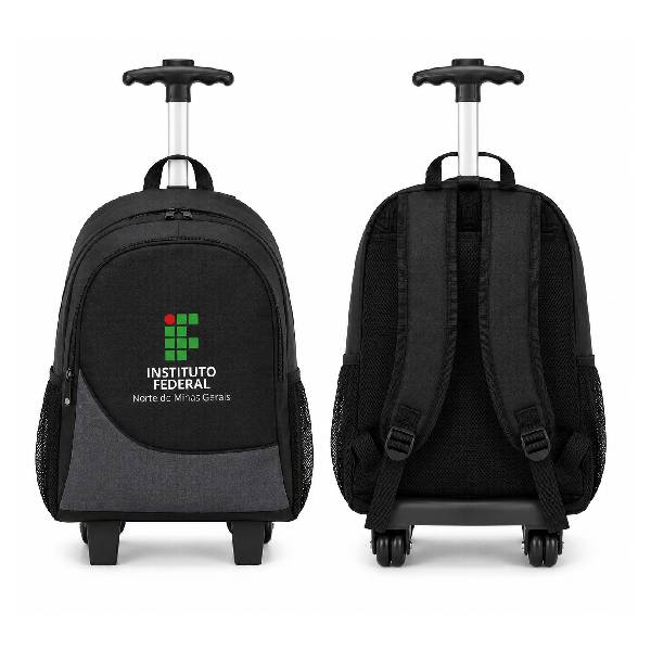 Mochila Promocional Trolley para Notebook com Rodinhas