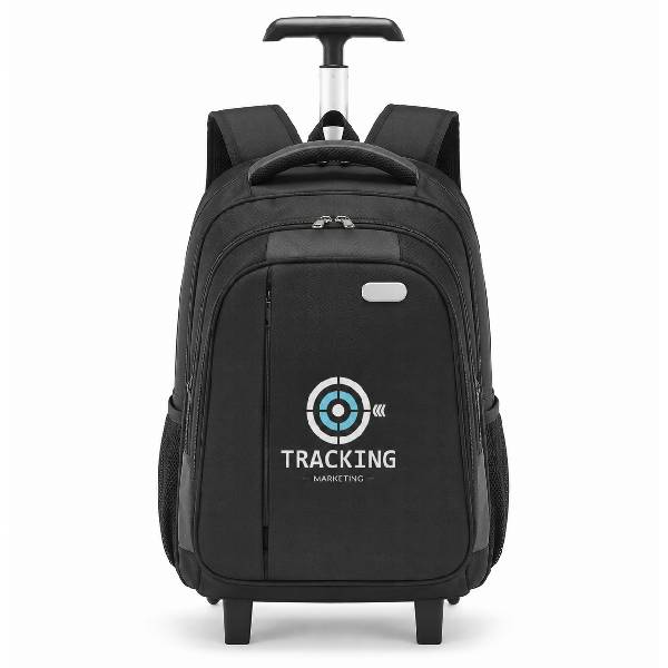 Mochila com Alça Retrátil e Rodinhas Personalizada