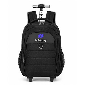 Mochila Executiva com Rodinhas e USB Pequim