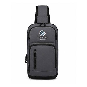 Mochila Transversal com um Bolso Frontal